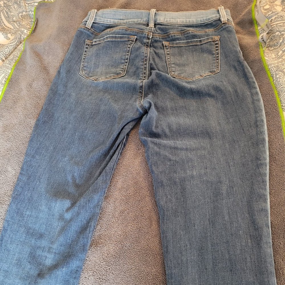 Multi colored jeans